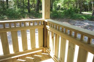 DIY Custom Porch Deck Rail Cottage Design 2