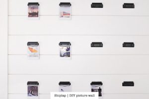 Polaroid | Shiplap | DIY picture wall | 5 Easy Steps | Simply Living NC