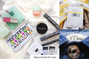 How to shop Free People, J.Crew, Clinique, Smashbox, Fashion & Beauty Name brands for Less! | Simply Living NC