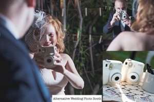 DIY alternative wedding photo booth fun guest book idea | Simply Living NC