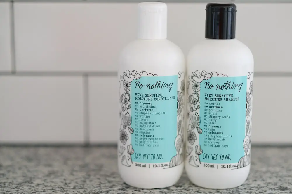 Fragrance Free Hair Products Brand "No Nothing" Review | Simply Living Nc