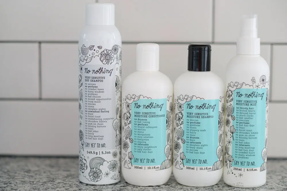 Fragrance Free Hair Products Brand "No Nothing" Review | Simply Living Nc