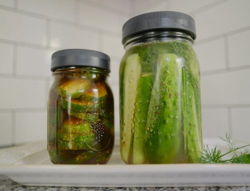 How to Make Refrigerator Pickles 2 Ways; dill plus bread & butter