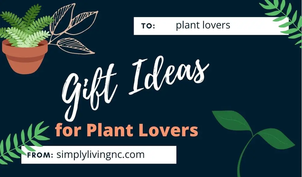 Plant Lover Gifts Simply Living NC
